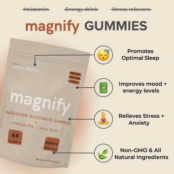 Magnesium and Ashwagandha Gummies